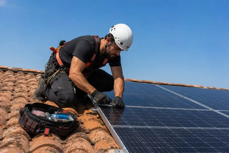 Maintenance et monitoring de panneaux solaires à Capendu