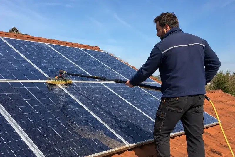 Nettoyage et entretien de panneaux solaires à Capendu